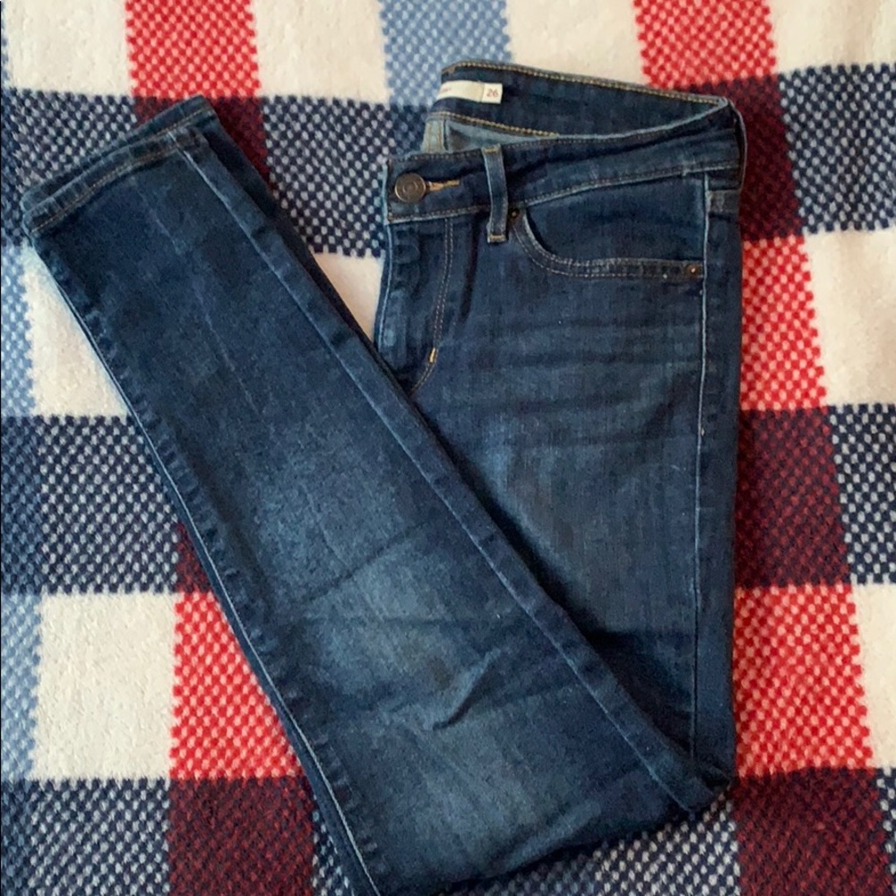 Levi 711 skinny jeans
